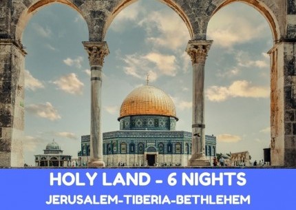 Holy Land 6 Nights from Jerusalem